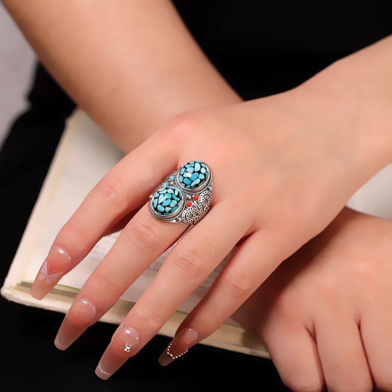 Bohemian Turquoise Ring