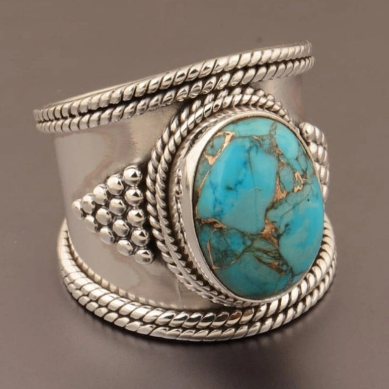 Bohemian Turquoise Ring
