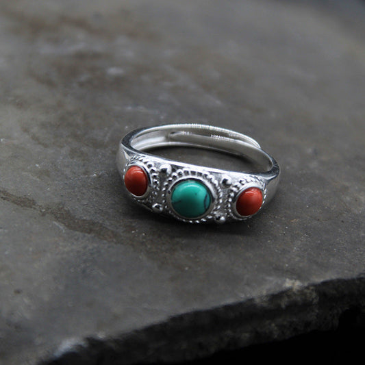 Bohemian Turquoise Ring
