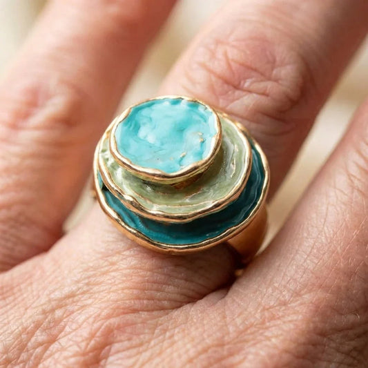 Bohemian Turquoise Ring