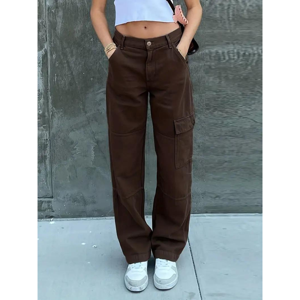 CD | Pantaloni casual cargo pentru femei