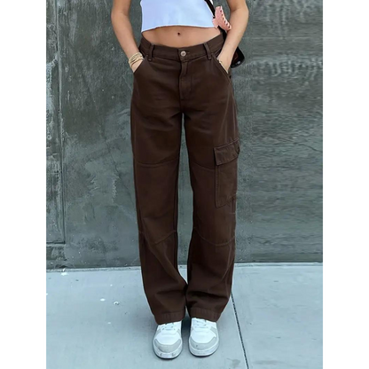 CD | Pantaloni casual cargo pentru femei