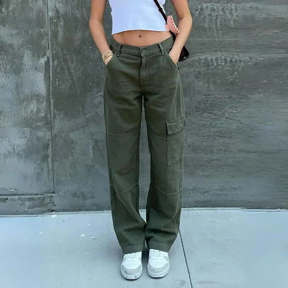 CD | pantaloni casual cargo pentru femei