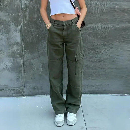 CD | pantaloni casual cargo pentru femei