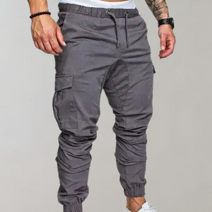CD | Pantaloni casual cargo pentru bărbați