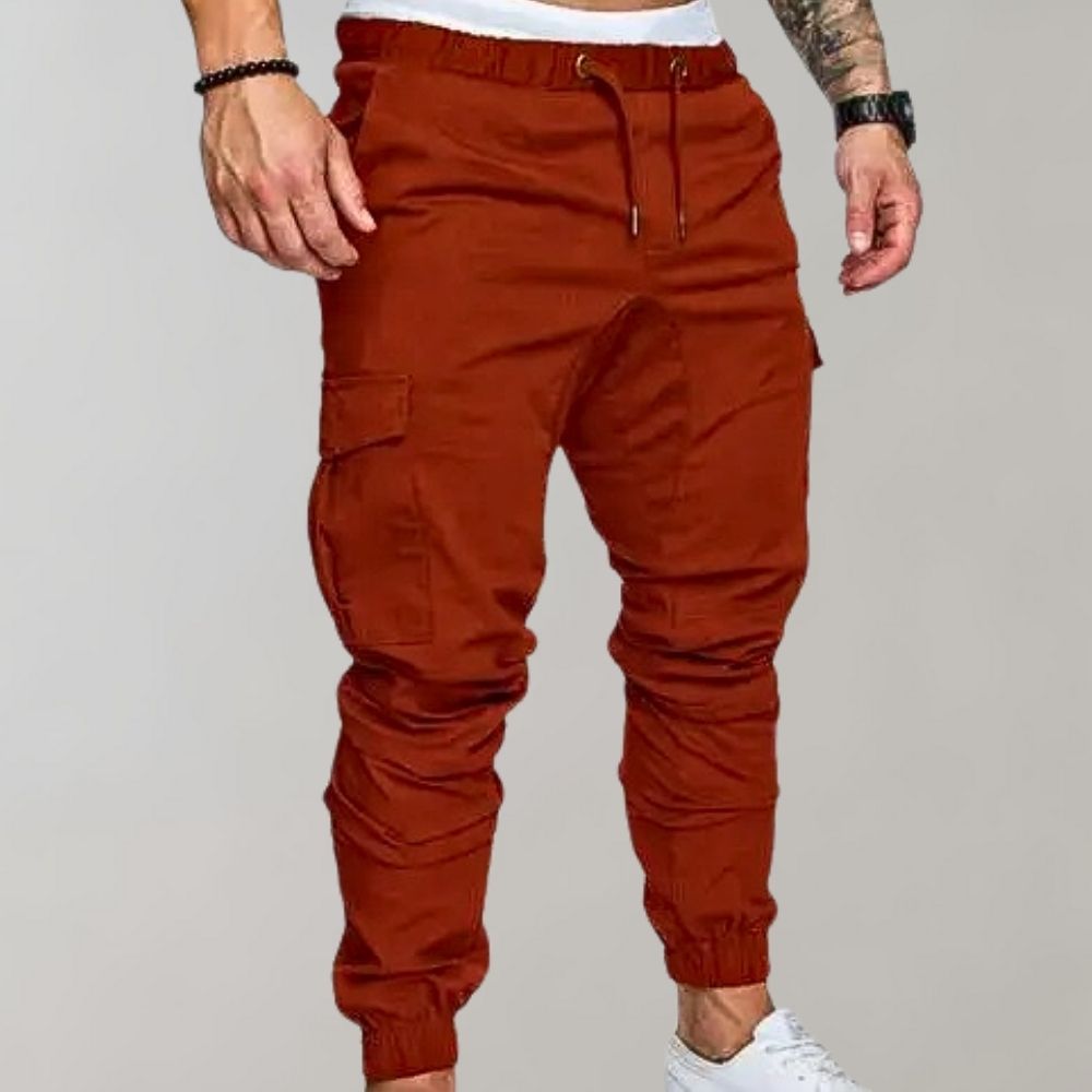 CD | Pantaloni casual cargo pentru bărbați