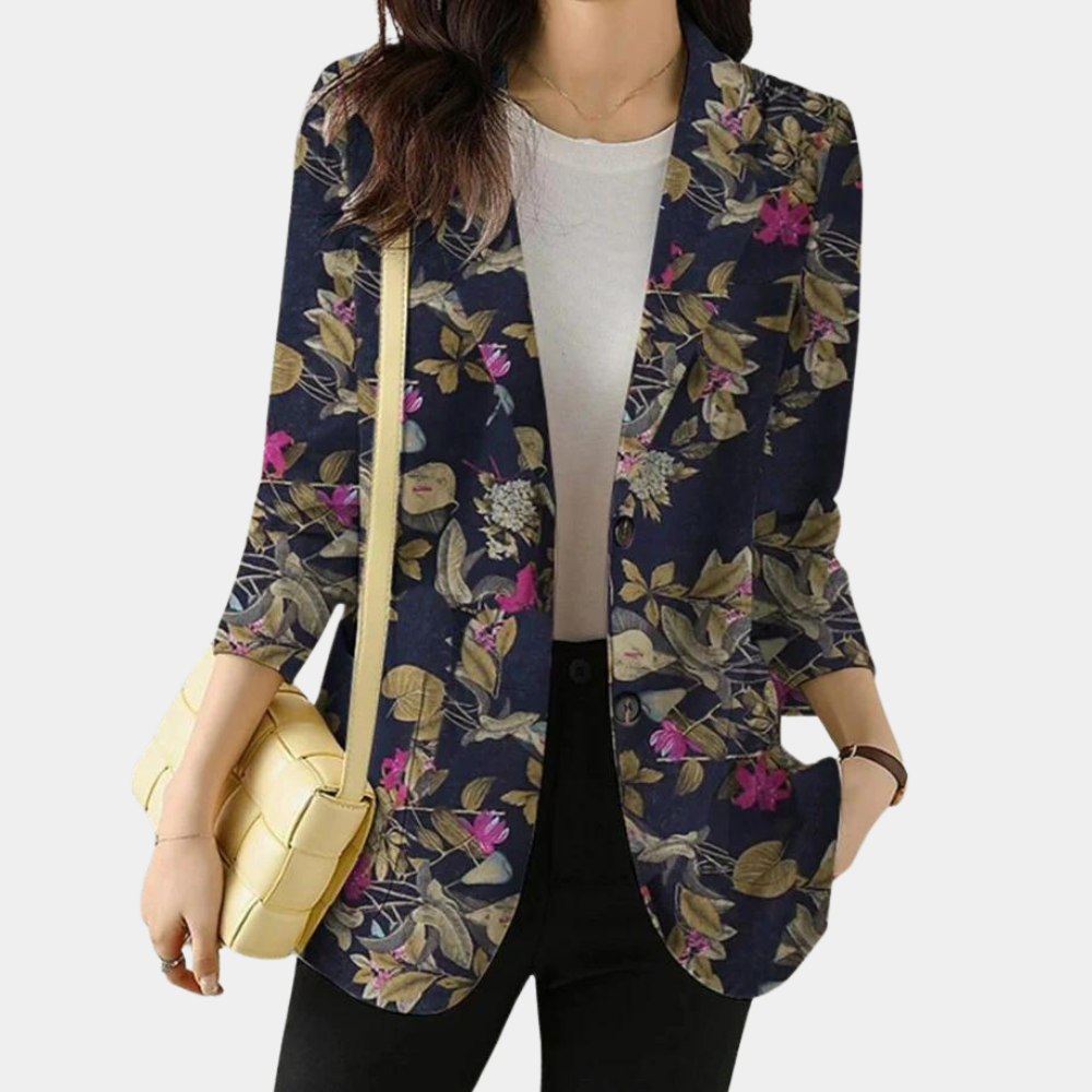 CD | Blazer de damă cu model floral