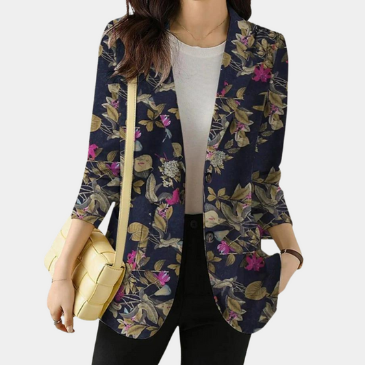 CD | Blazer de damă cu model floral