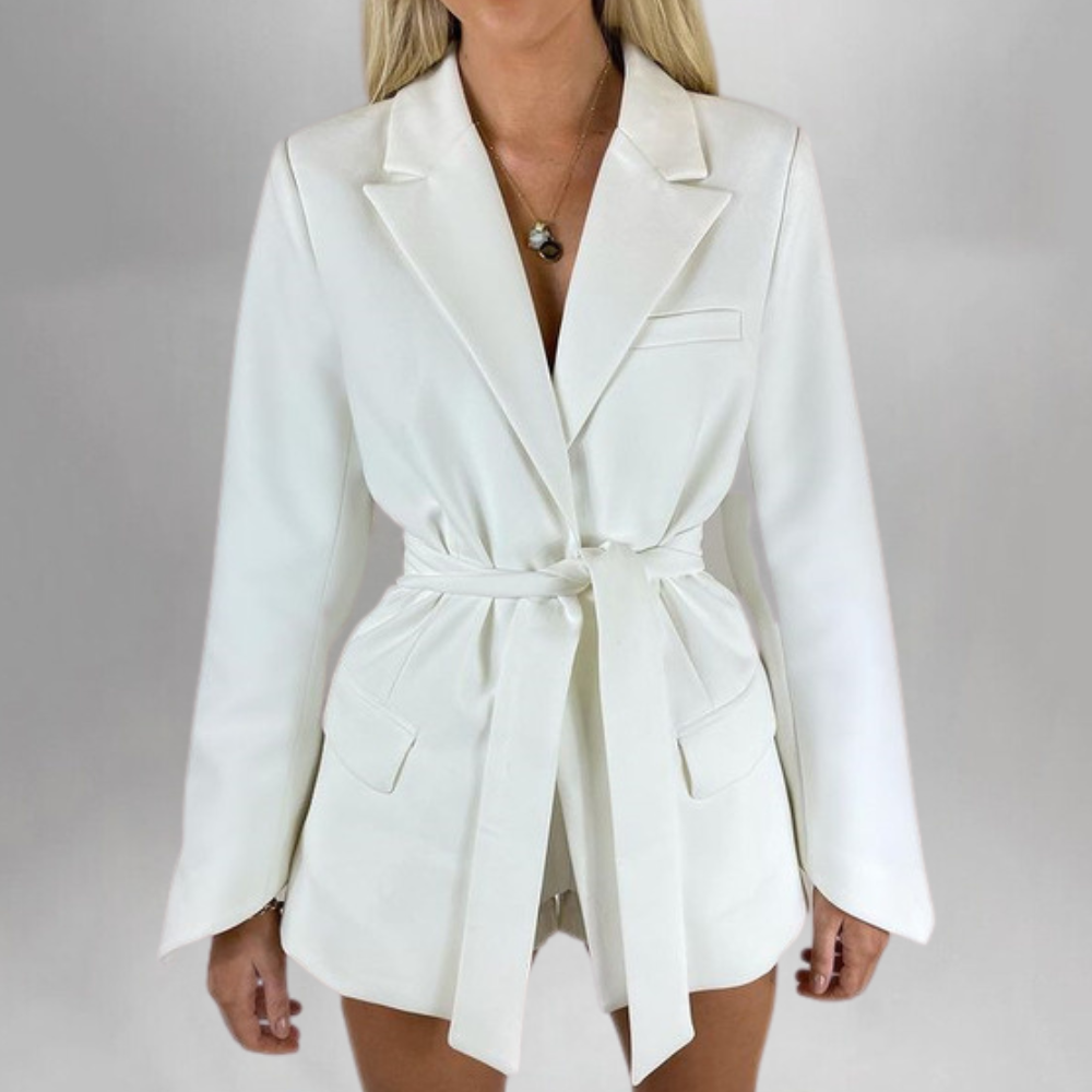 CD | Blazer elegant de damă cu curea