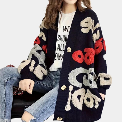 CD | Cardigan de iarnă fără efort și elegant