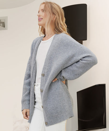 CD | Cardigan Cocoon din cașmir