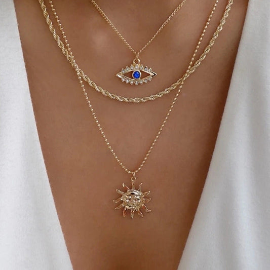 Celestial Gold Necklace
