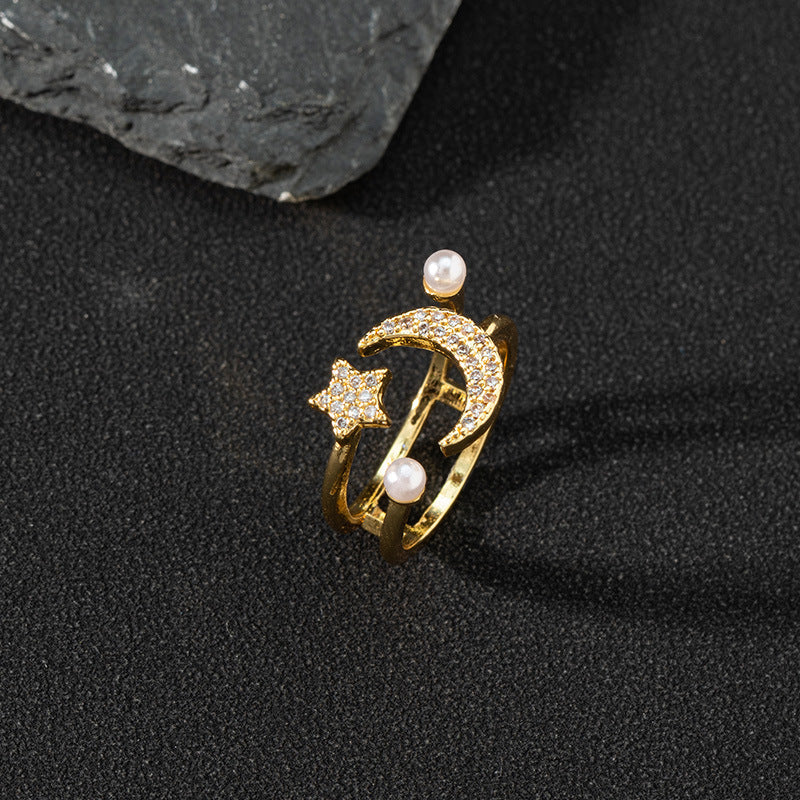 Celestial Pearl Ring