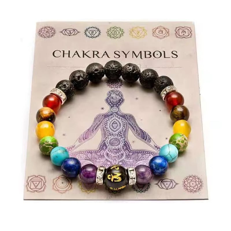 Chakra Beaded Bracelet