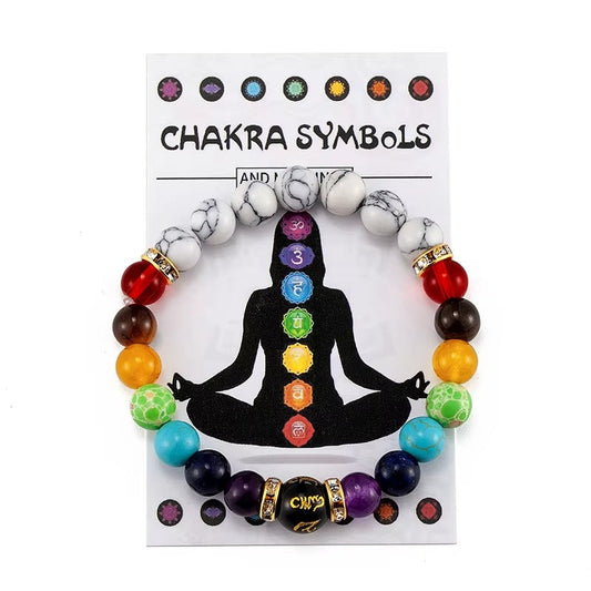 Chakra Symbols Bracelet