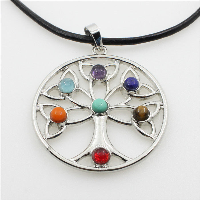 Chakra Tree Necklace