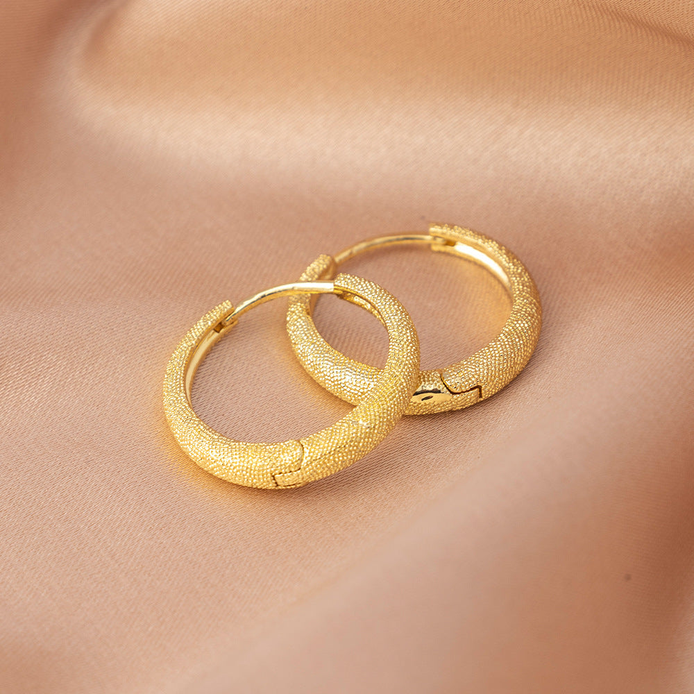 Classic Gold Earrings