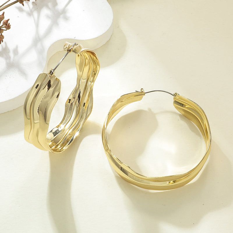 Classic Gold Hoop Earrings