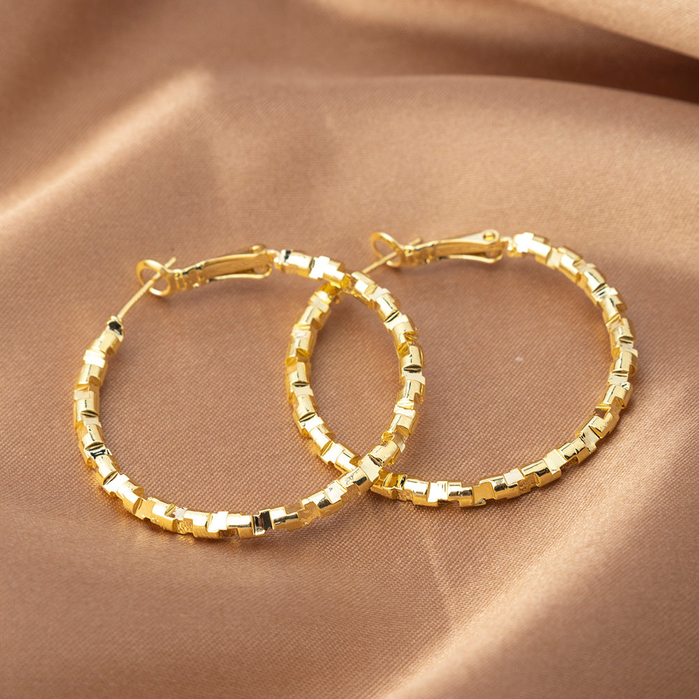 Classic Gold Hoop Earrings