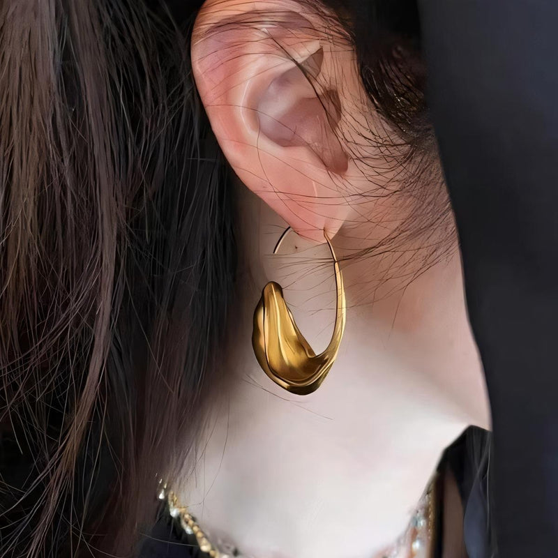Classic Gold Hoop Earrings
