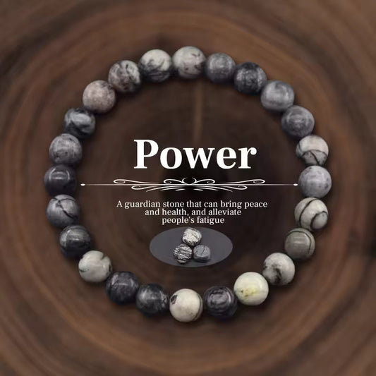 Classic Marble Beaded Bracelet