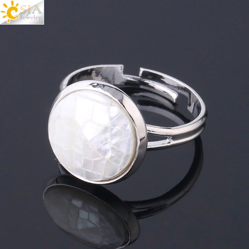 Classic Moonstone Ring
