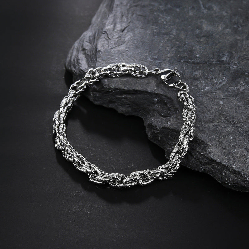Classic Silver Chain Bracelet