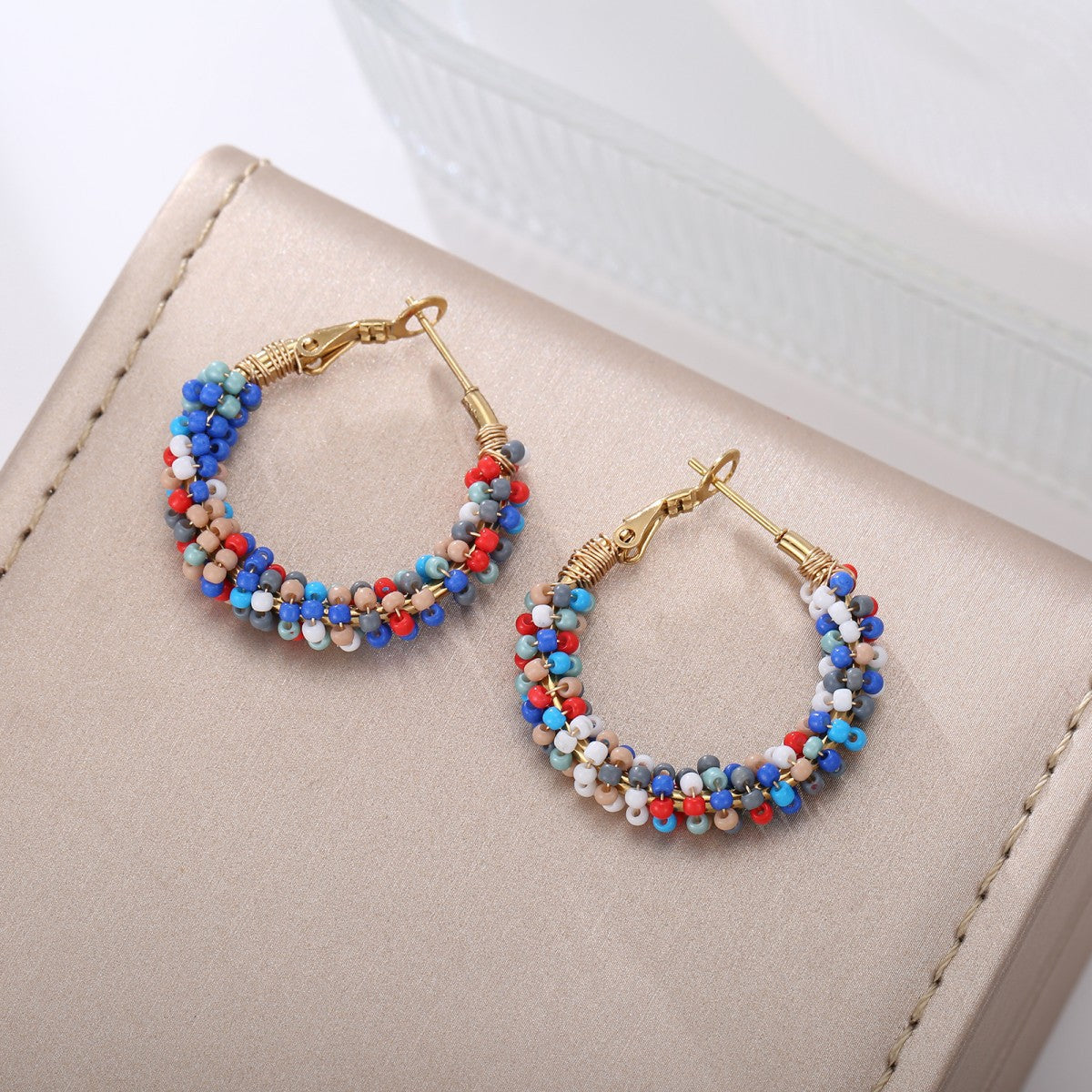 Colorful Beaded Earrings