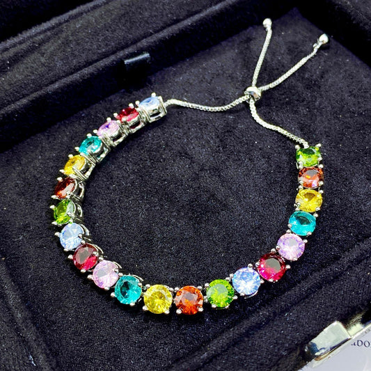 Colorful Crystal Bracelet