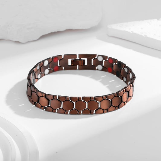 Copper Honeycomb Bracelet