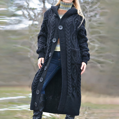 CD | Cardigan de iarnă simplu și elegant
