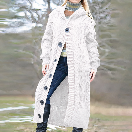 CD | Cardigan de iarnă simplu și elegant