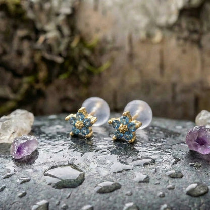 Dainty Flower Stud Earrings