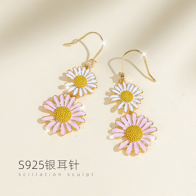 Daisy Drop Earrings