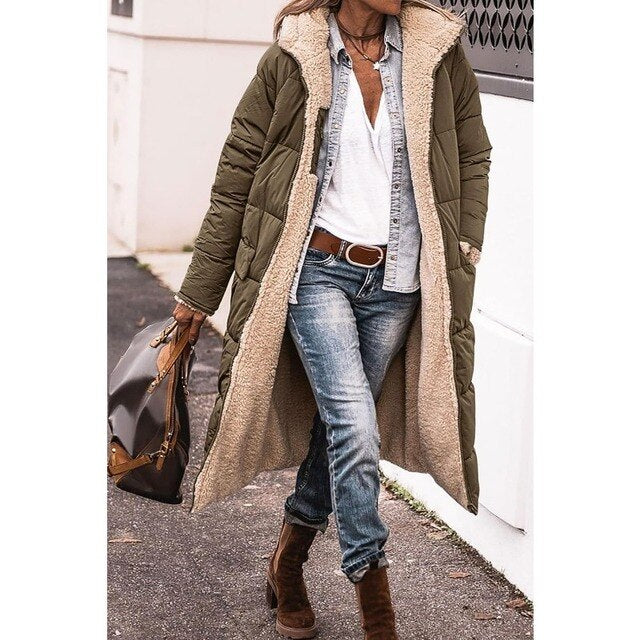CD | Snug Long Jacket pentru femei