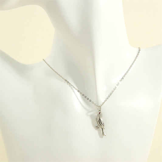 Delicate Bird Pendant Necklace
