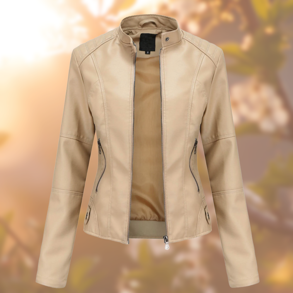 CD | KatiesJacket I Geacă din piele pentru femei