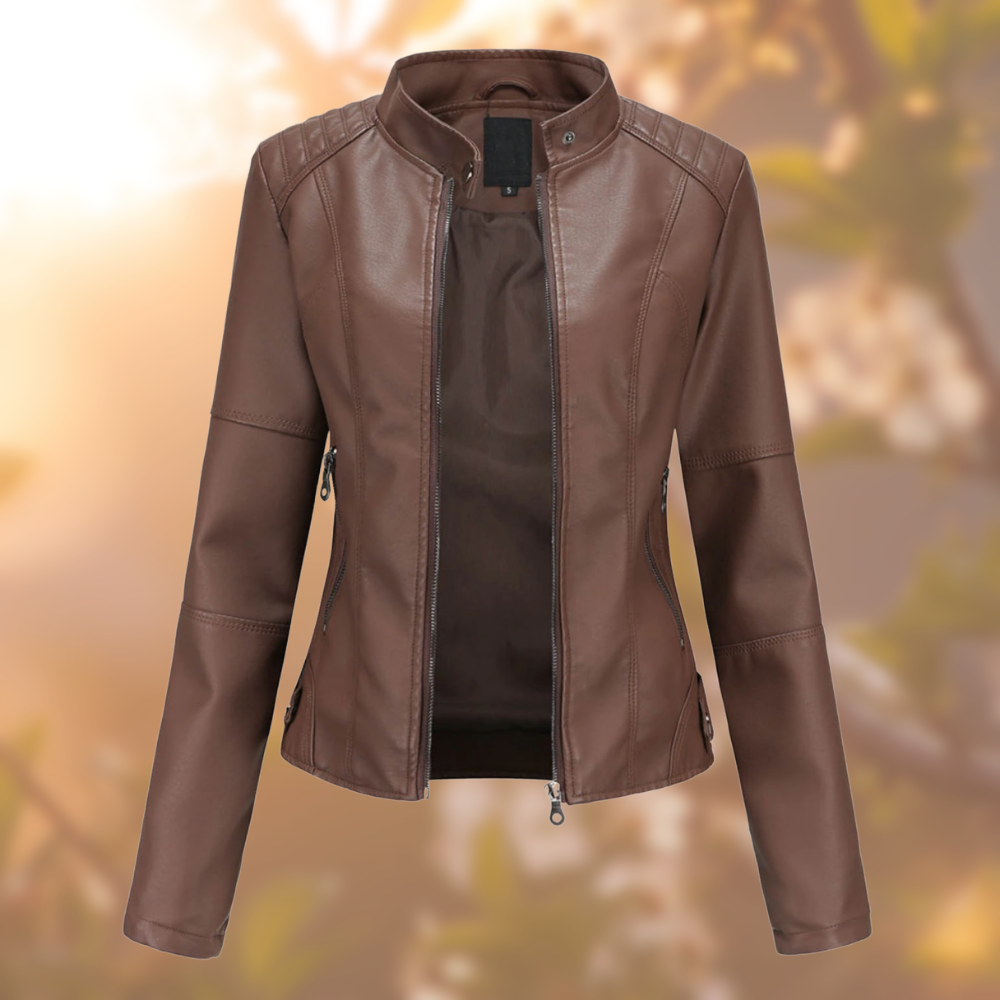 CD | KatiesJacket I Geacă din piele pentru femei