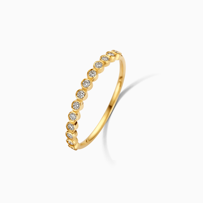 Gold Bubble Ring