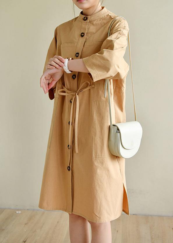 Button Down Holiday Cotton Dress