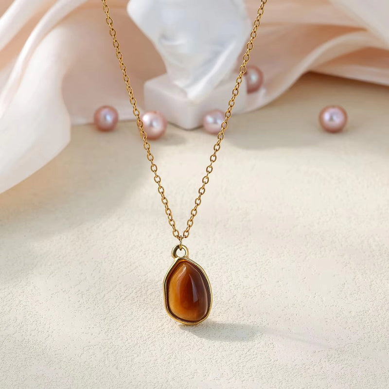 Elegant Amber Necklace