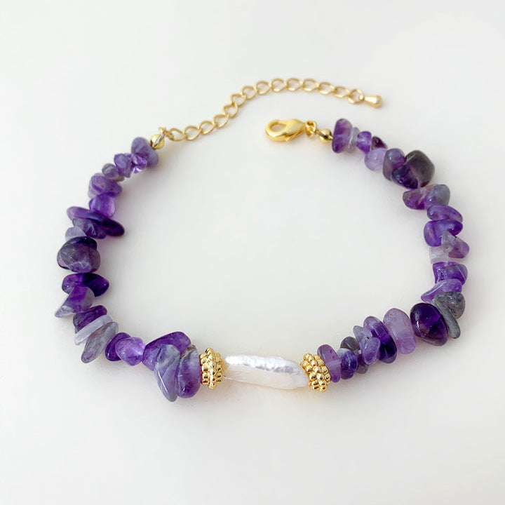 Elegant Amethyst Bracelet