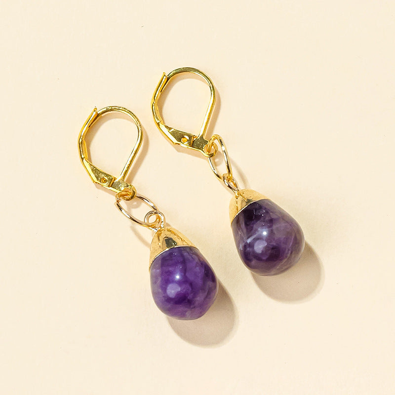 Elegant Amethyst Earrings