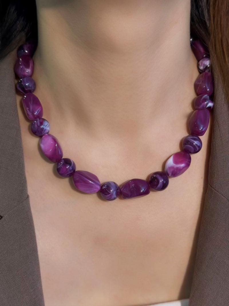 Elegant Amethyst Necklace