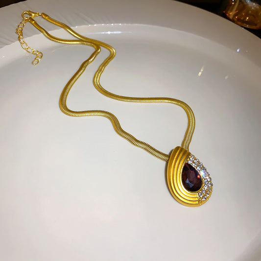 Elegant Amethyst Necklace