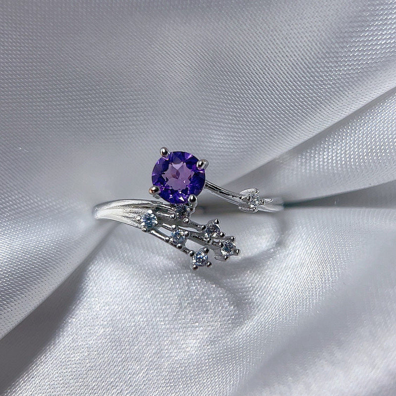 Elegant Amethyst Ring