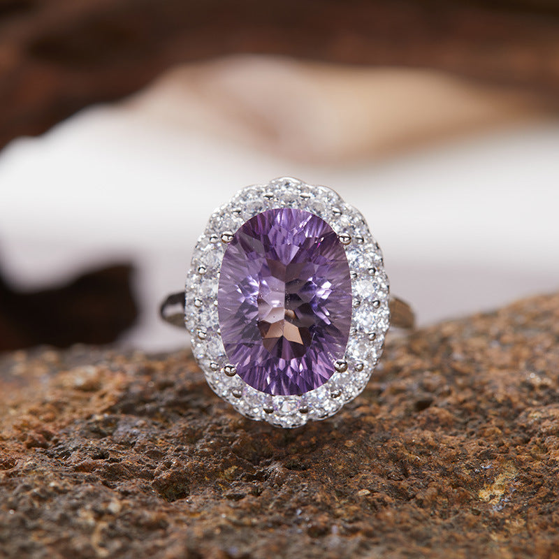 Elegant Amethyst Ring