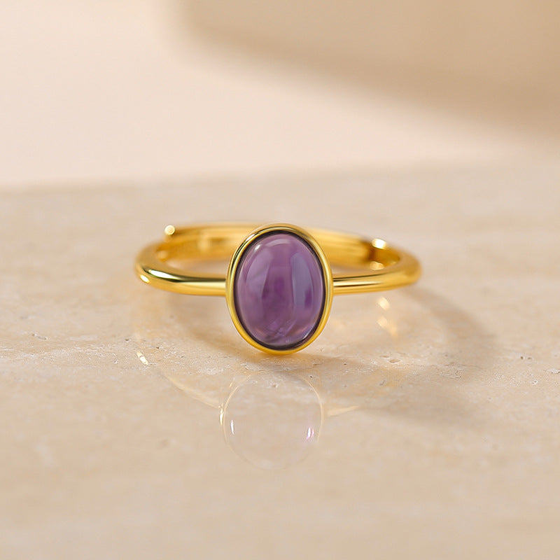 Elegant Amethyst Ring