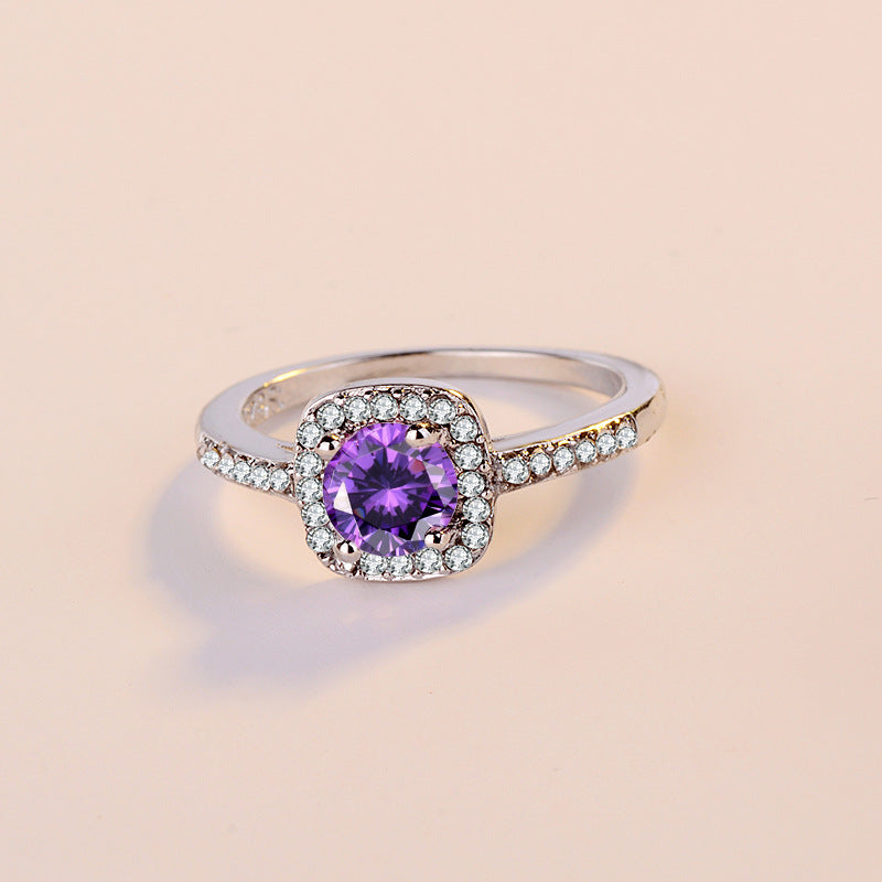 Elegant Amethyst Ring