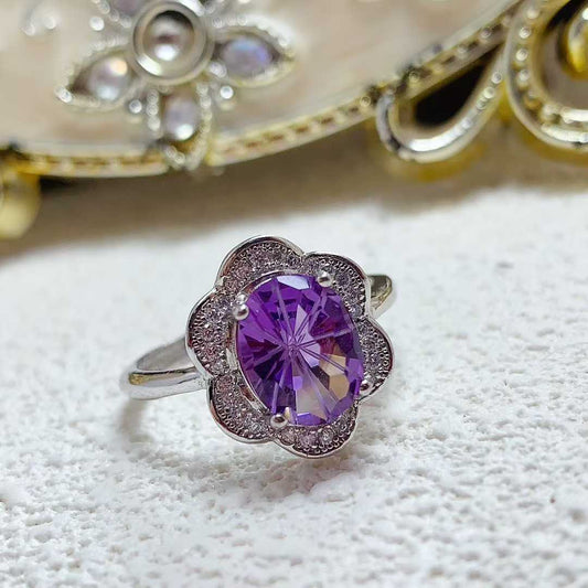Elegant Amethyst Ring
